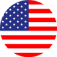 Circular flag of the United States