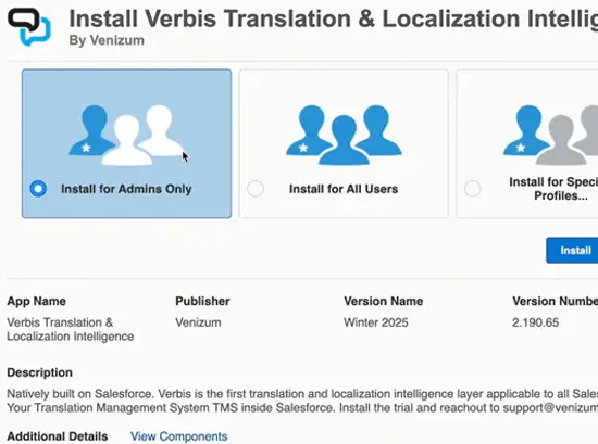 Verbis Install Thumbnail image
