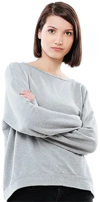 casual young female developer